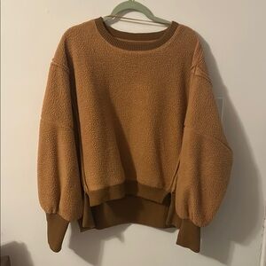 We the Free tan Cozy Camden Sweater